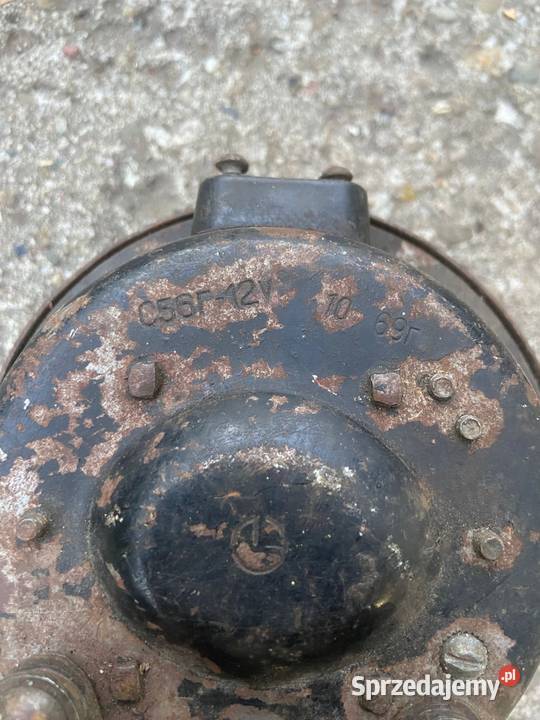 Stary klakson BMW dkw NSU uaz gaz prl Boguchwała