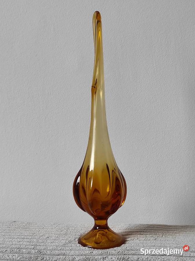 Wazon szkło bursztynowe Warszawa