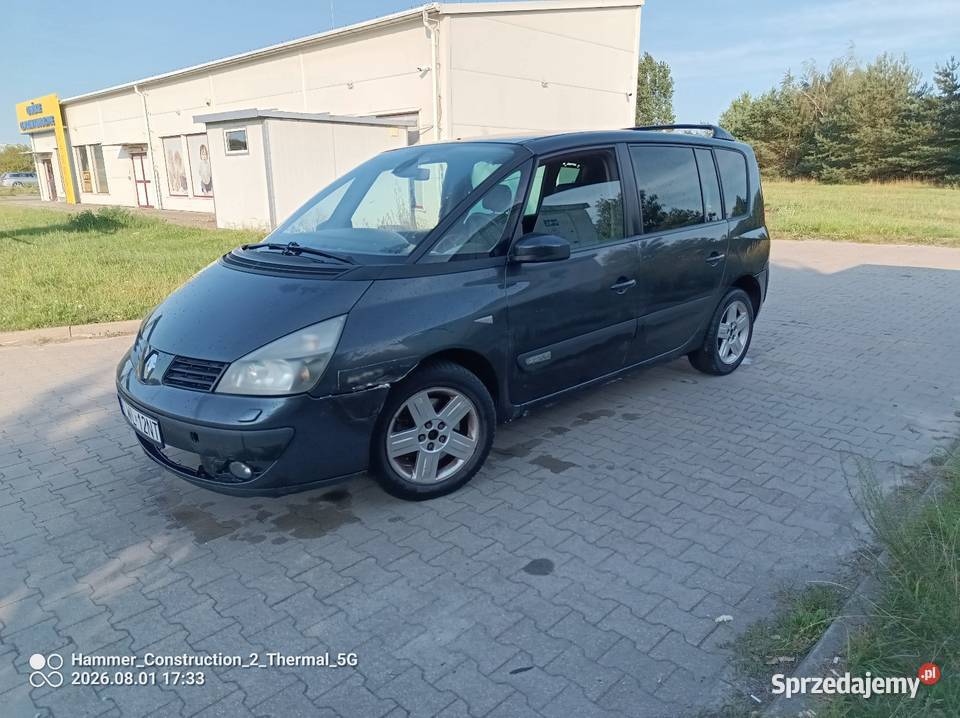 Renault Espace 42004r 22 diesel 150 7 os długie komputer pokładowy Espace sprzedam