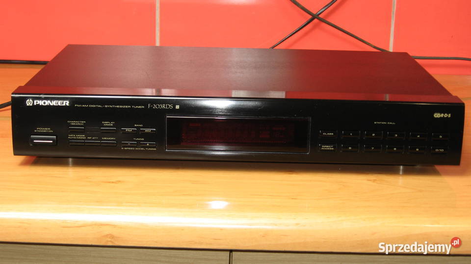 PIONEER F203RDS cyfrowy tuner radiowy z RDSMpx i Elektronika Świebodzice