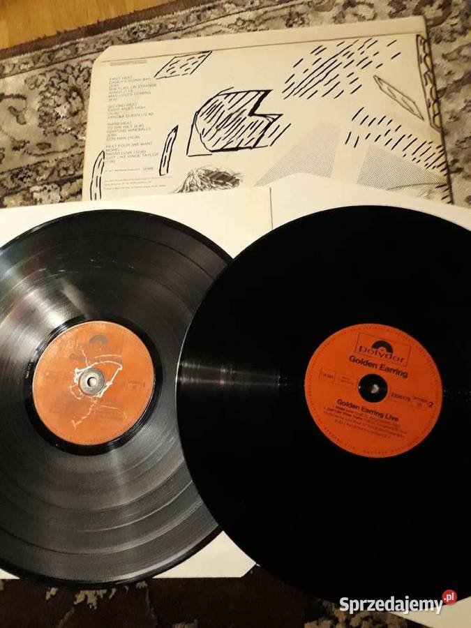 GOLDEN EARRING Live 1977Polydor 2 LP Płyty i kasety Rzeszów sprzedam