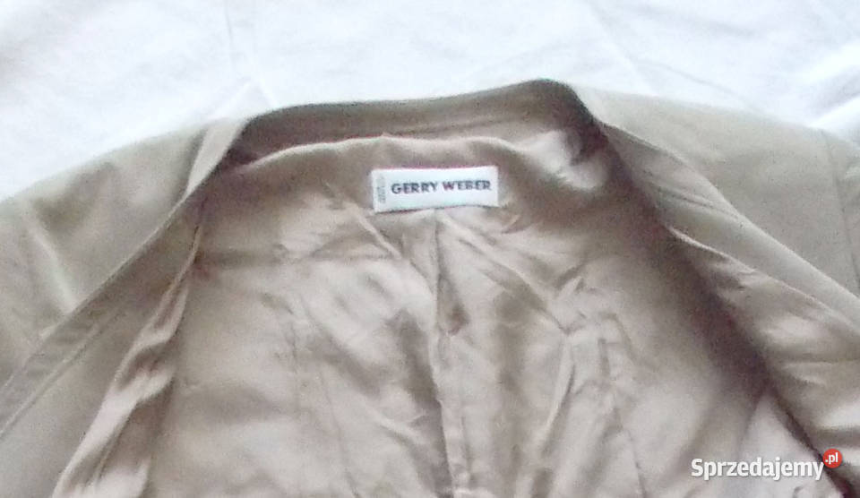 42 żakiet beżowy gerry weber żakiet damski xl