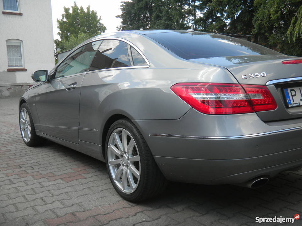 Mercedes E 350 W207coupe wielkopolskie