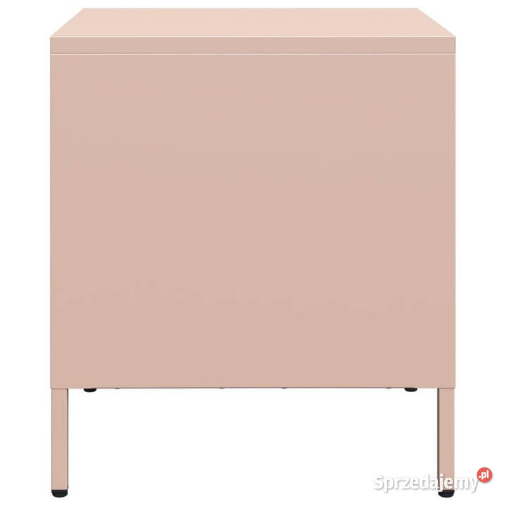 Szafka nocna różowa 35x39x435 stal WM851246 mazowieckie Warszawa