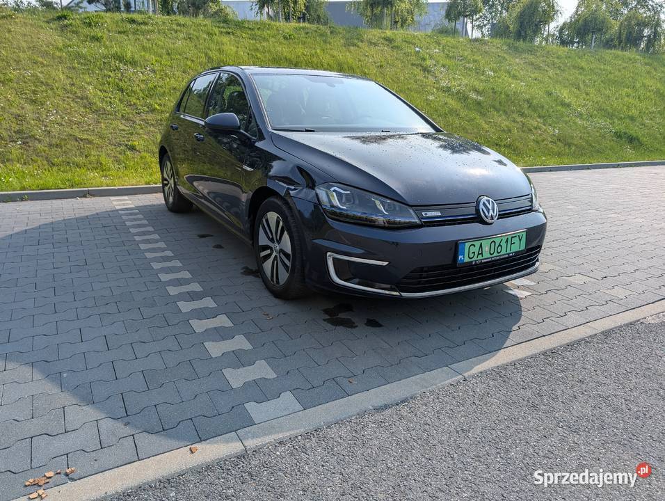 Volkswagen eGolf idealny do miasta skóra grzane gniazdo SD Gdynia