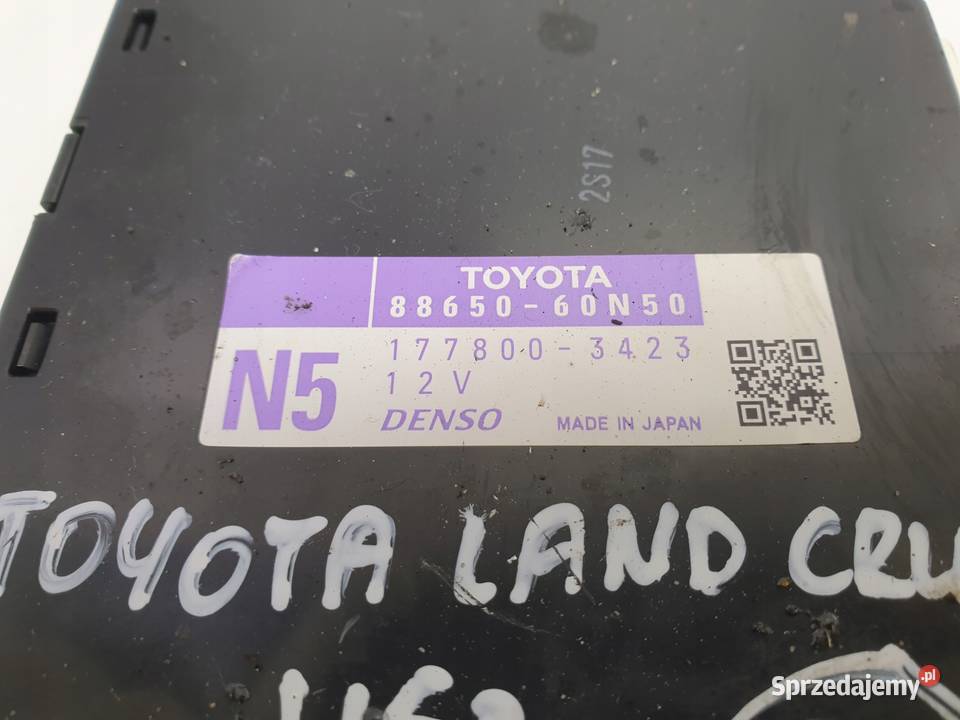 Toyota Land Cruiser J150 150 MODUŁ KLIMATYZACJI Pozostałe Części samochodowe Rudka