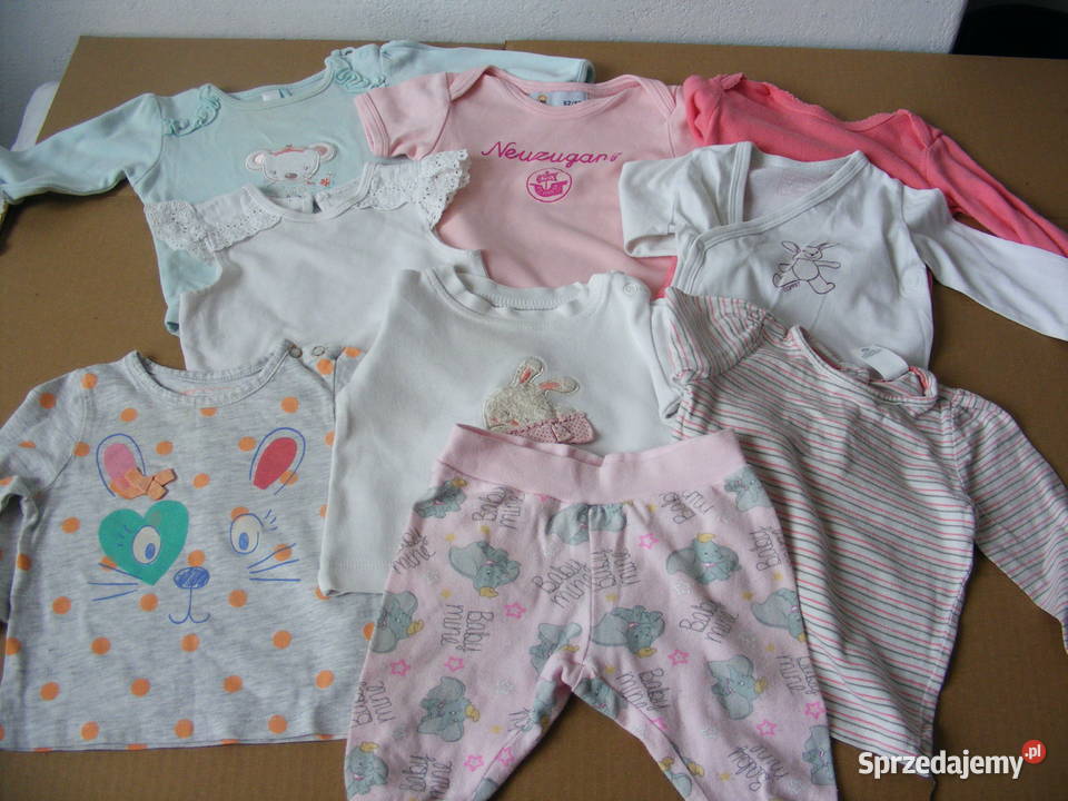Ubranka dziecięce 68 body kaftanik bluzeczki