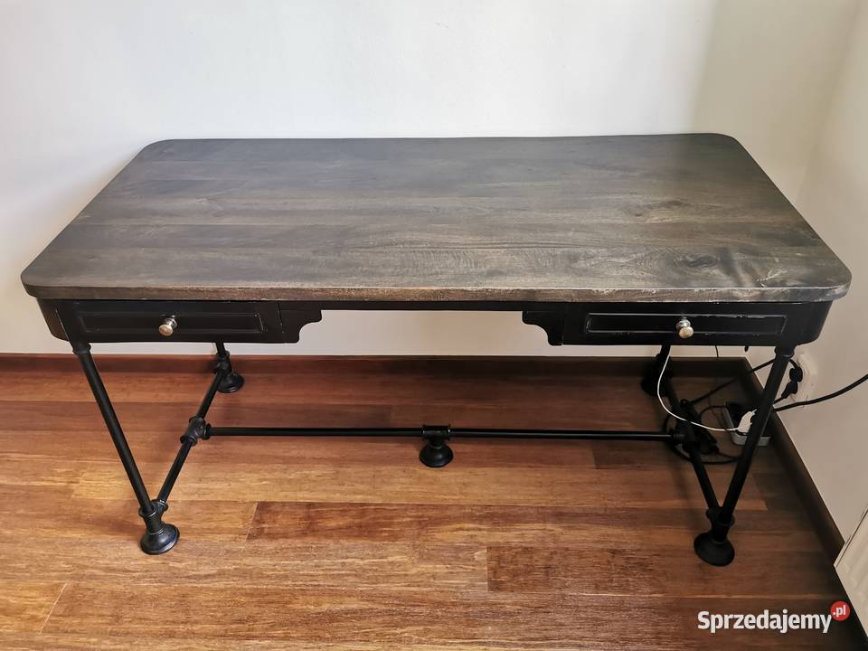 Biurko kolonialne pocztowe loft Warszawa