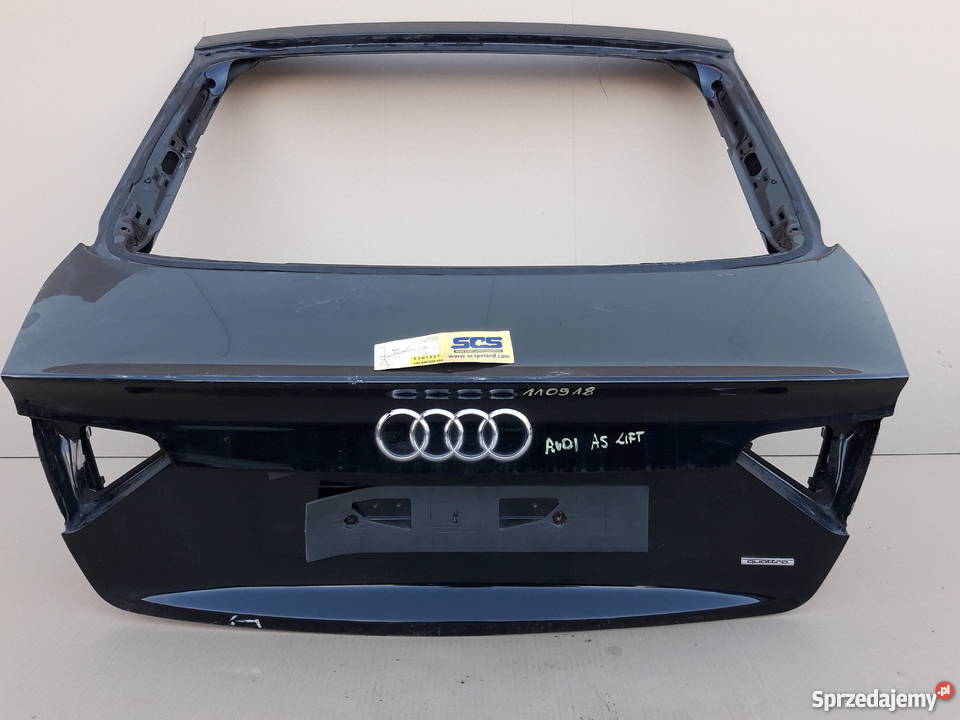 AUDI A5 SPORT BACK KLAPA BAGAŻNIKA TYŁ TYLNA Karoseria Bieleń