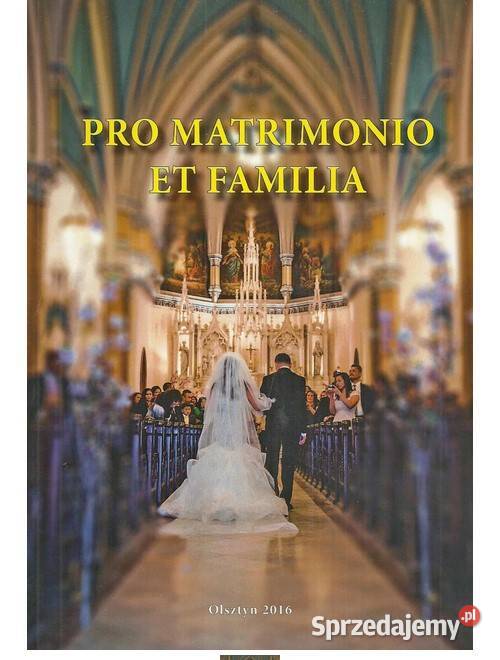 Pro Matrimonio Et Familia Łódź sprzedam