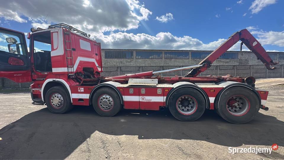 Scania R500 V8 8x4 rama Hakowiec 15076cm3