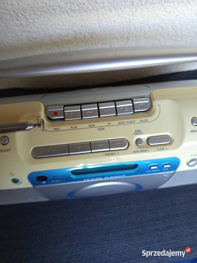 SONY CFDS100L Retro radiomagnetofon kasetowy z Warszawa