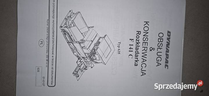 Dokumentacja serwisowa Dynapac CC422HF