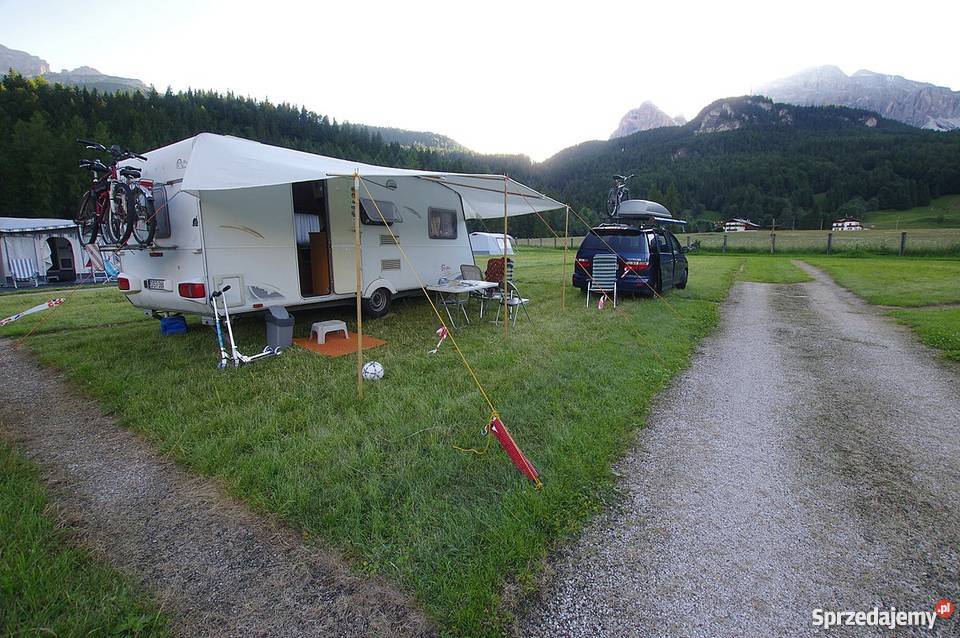 Przyczepa kempingowa 545 6 osobowa 1500 DMC Strzelin