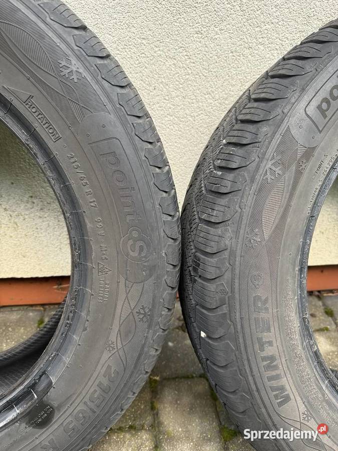 Opony zimowe 2 komplety zima Ełk