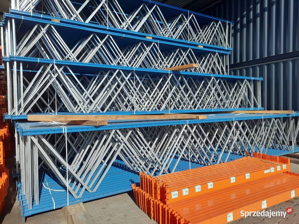 UŻYWANE regały magazynowe ramy TRAWERSY odbój Białystok
