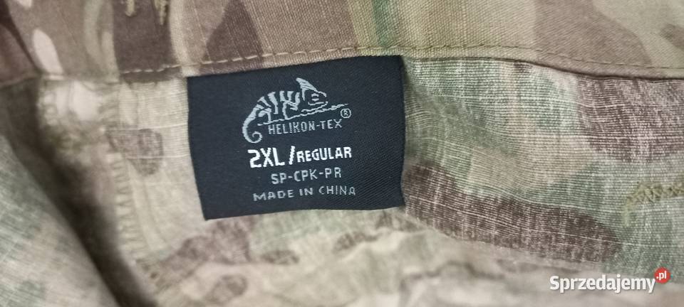 Krótki spodenki moro HelikonTex Oryginal bojówki kolorowy Elbląg sprzedam