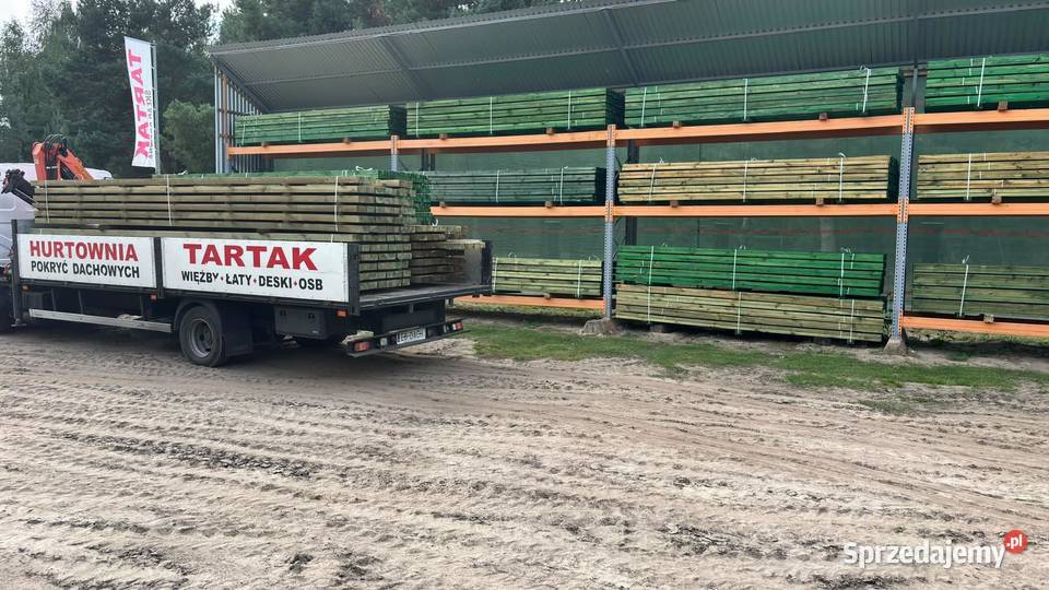 Tartak skład drewna Drewno budowlane C24 KVH Strzelce Wielkie