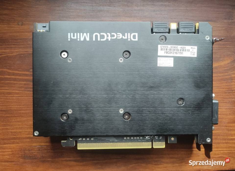 Karta graficzna Asus GeForce GTX 970 DirectCU