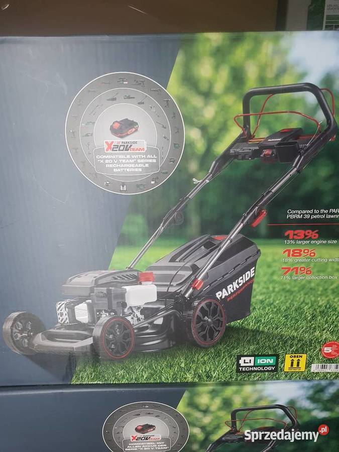 Parkside Performance kosiarka z Elektro startem