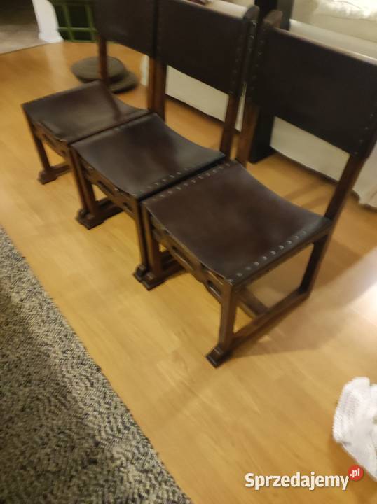 Stół i krzesła w komplecie małopolskie Kraków