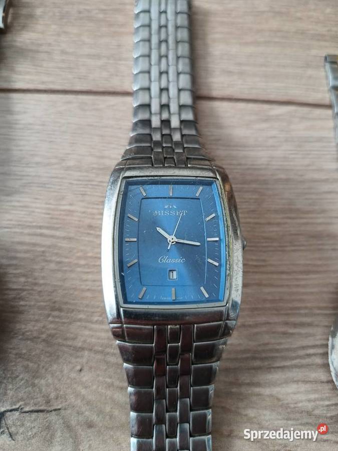 Zegarki naręczne zestaw 7 sztuk Bisset Casio