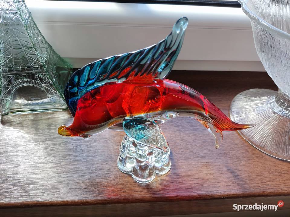 Figurka szklana ryba Murano sprzedam