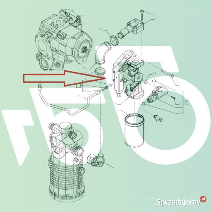 Pompa hydrauliczna R901201736 Rexroth 87738887 Pozostałe Wilkowo