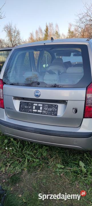 Fiat Idea 14 2004r klapa bagażnika świętokrzyskie Ostrowiec Świętokrzyski