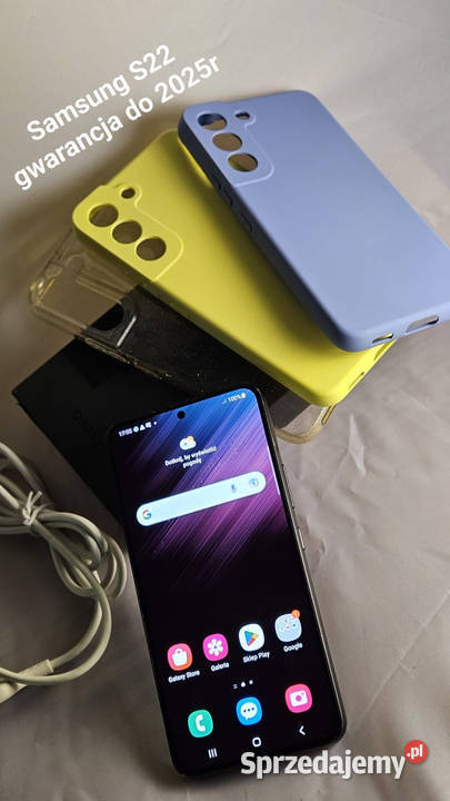 SAMSUNG S22 5G Gwarancja 2025r Folia etui 8GB Nowy Sącz sprzedam