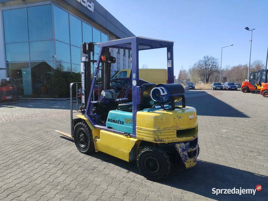 wózek widłowy Komatsu FG20T11E 2 tony duplex 33 Kęty