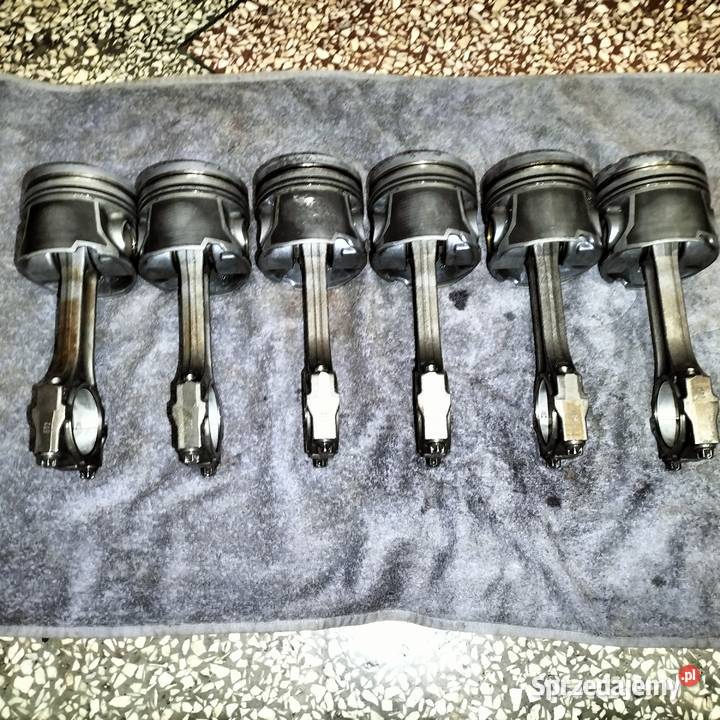 Tłoki BMW E46 E60 530D E65 E66 730D X3 E83 30D Poręba