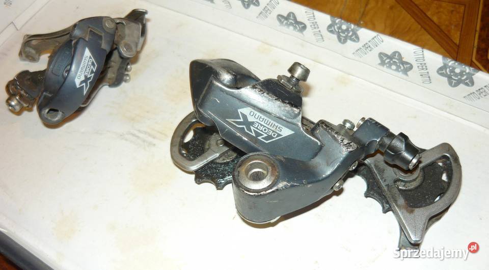 SHIMANO stary typ Przerzutka przód tył DEORE LX wielkopolskie Krotoszyn