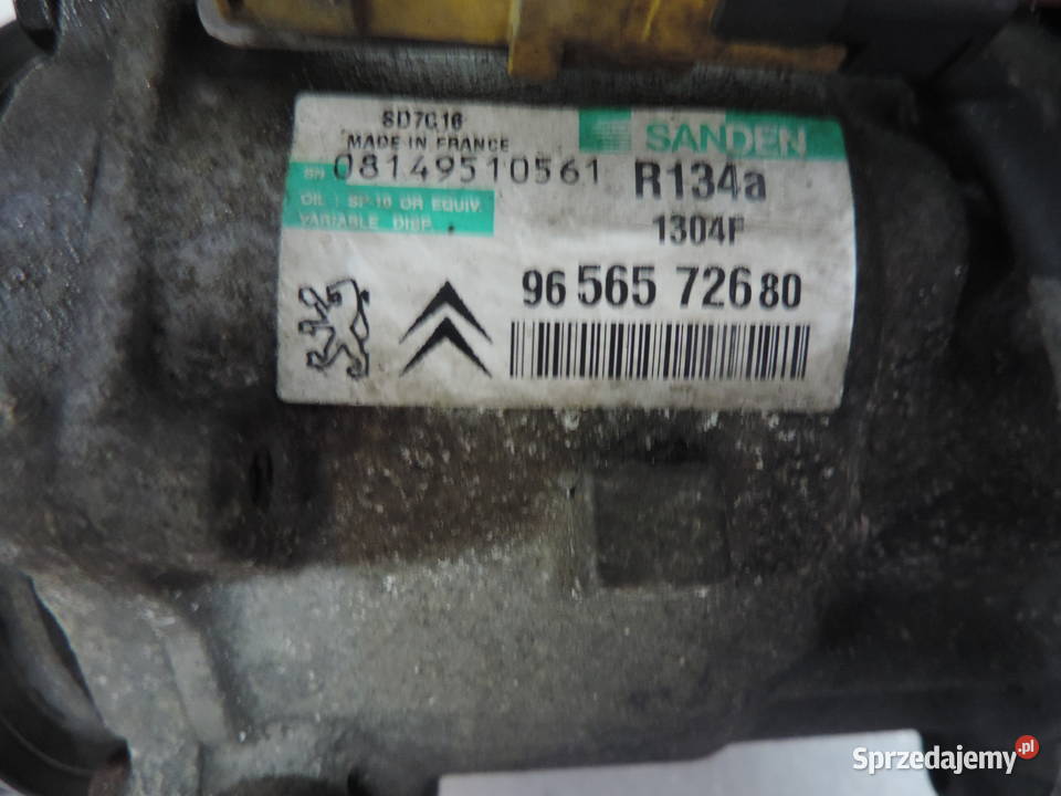 SPRĘŻARKA KLIMATYZACJI CITROEN C5 PEUGEOT 407