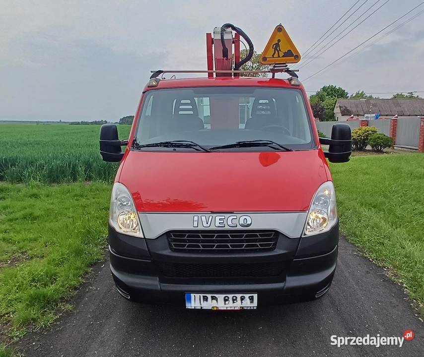 Iveco daily zwyżka podnośnik koszowy Multitel Żabia Wola