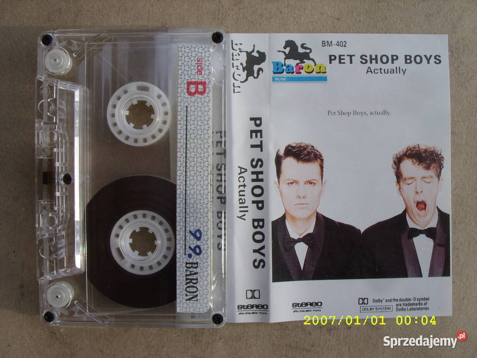 Kaseta POP PET SHOP BOYS 4 kasety
