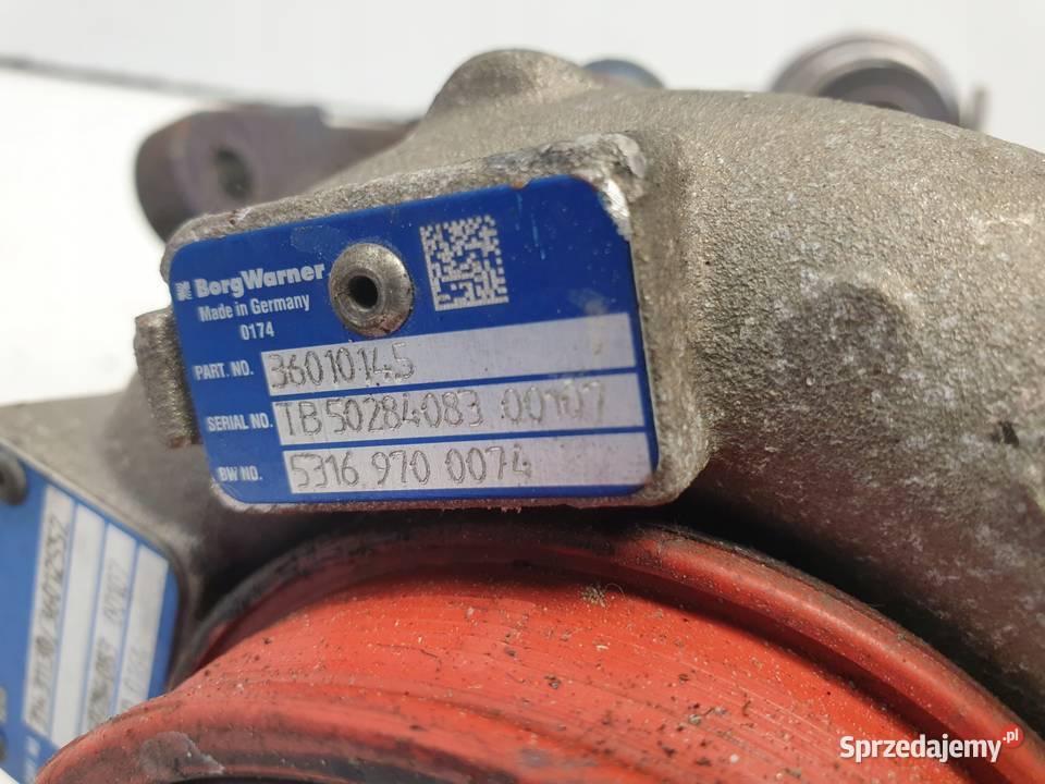 TURBOSPRĘŻARKA Volvo V60 24 D D4 181 36010145 osobowe Turbosprężarki lubelskie Chełm