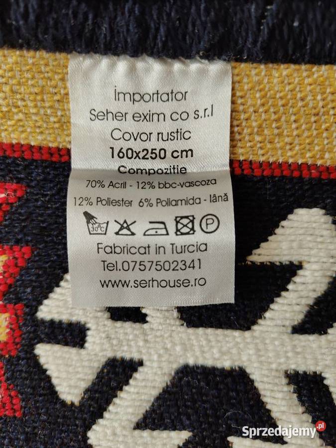 Dywan dwustronny rumuński 160x250 Dywany Kraków