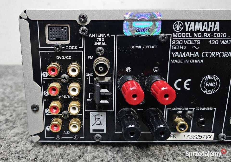 Wzmacniacz Amplituner stereo Yamaha RXE810 Kraków