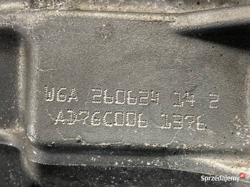 SKRZYNIA BIEGÓW SKODA 20 TSI WGA 20 265