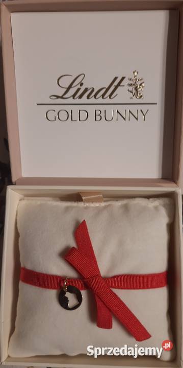Zawieszka że złota ZŁOTY ZAJĄCZEK FIRMY LINDT mazowieckie Warszawa