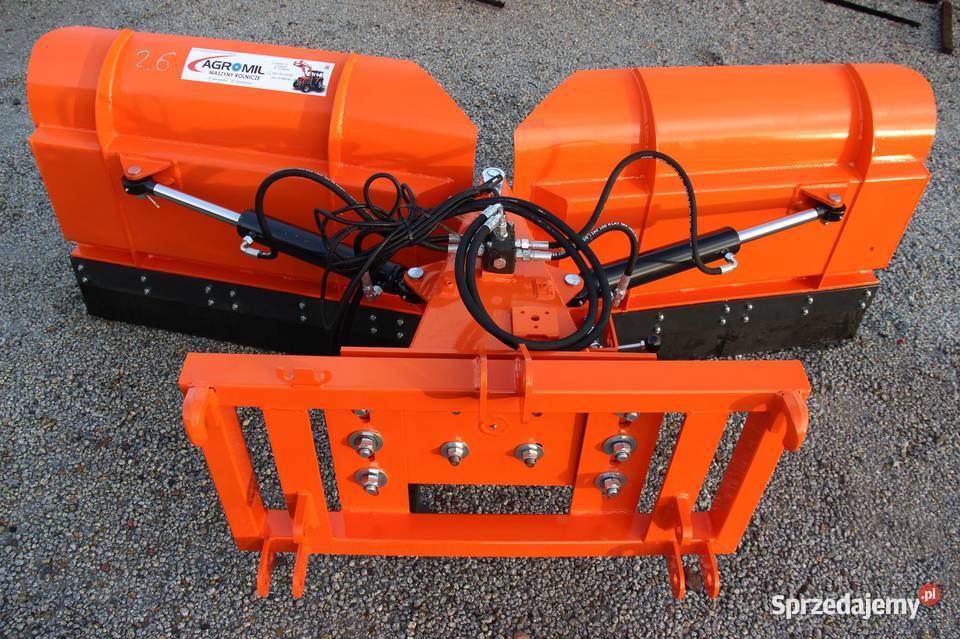 Pług śnieżny składany kat II Metal Technik pługi kujawsko-pomorskie Rogóźno sprzedam