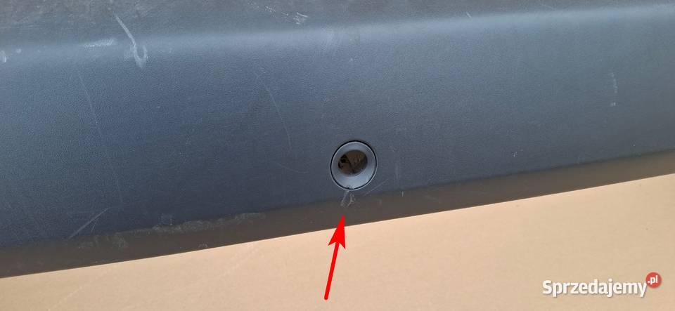 MERCEDES VITO W447 ZDERZAK TYŁ TYLNY PDC Bieleń