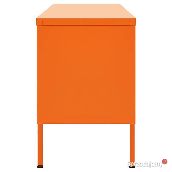 Szafka pod telewizor pomarańczowa 105x35x50