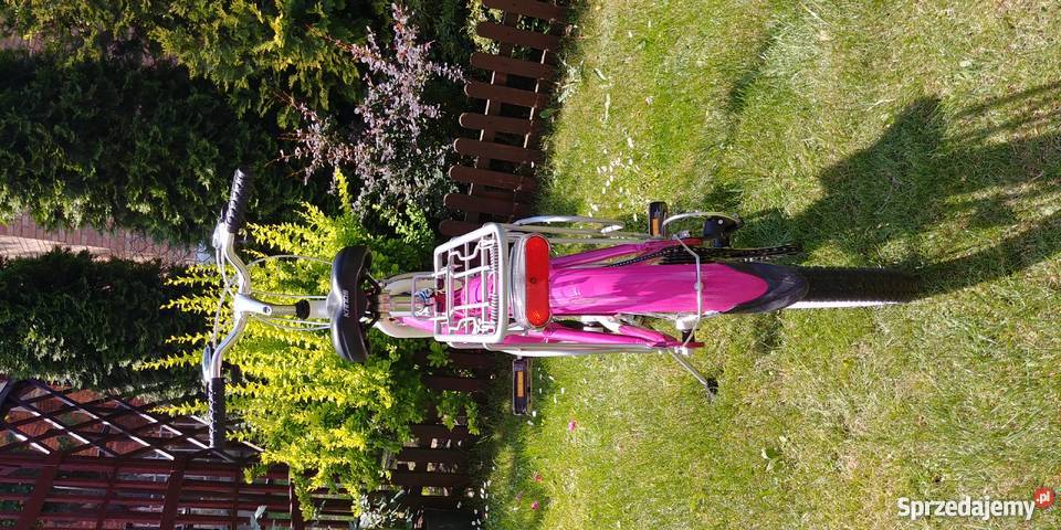 Rower Kands Amelka 24 RóżowoBiały małopolskie Bochnia