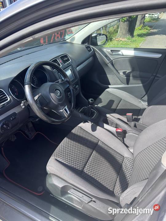 Volkswagen Golf VI 12 TSI 2010 Zadbany Golf śląskie Częstochowa