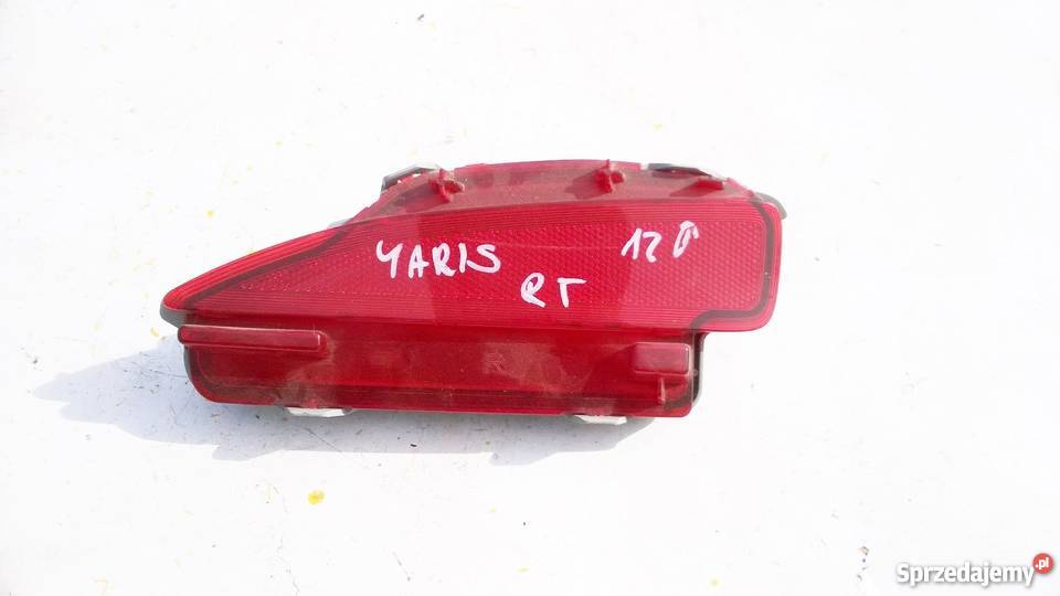 TOYOTA Yaris 3 2011 2013 Lampa w Zderzak Tył Wrocław sprzedam