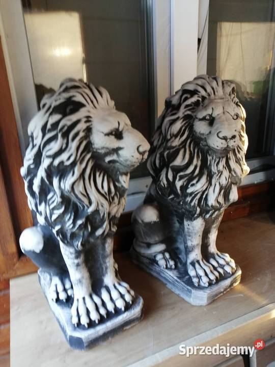 Żeźby Ogrodowe głowy z beonu Poznań