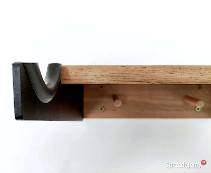 super wieszak rowerowy w stylu loft materiał dąb Olsztyn
