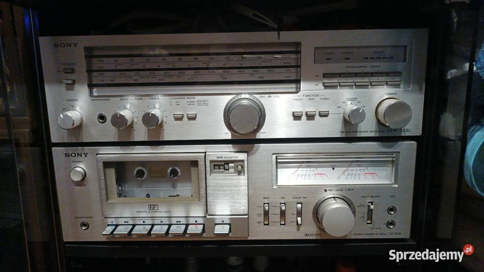 Kultowa Wieża Retro SONY 1979 Amplituner STR333L Lubartów